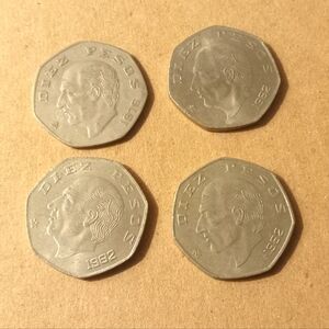 Diez Pesos Mexican Coin Set